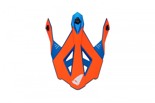 peak for HE13400 blue and orange - Helmet spare parts - HR238-CF - UFO Plast