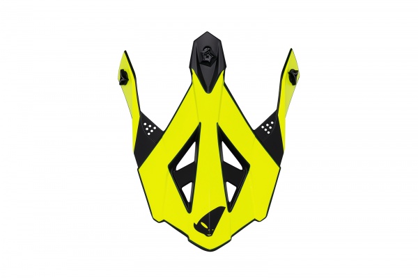 peak for HE13400 black and yellow - Helmet spare parts - HR238-KD - UFO Plast