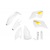 Full Kit Plastiche bianco per Husqvarna TE 250 - TE 125 - FE 250 - TE 300 - FE 350 - FE 450 - TX 125 - TX 250 - TX 300 - PLAS...