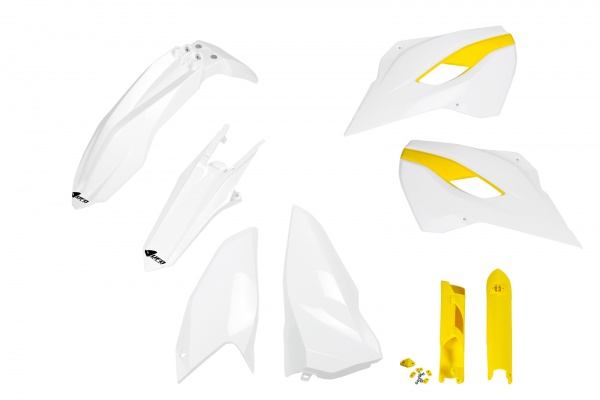 Plastic full kit Husqvarna - oem 15 - REPLICA PLASTICS - HUKIT629F-999 - UFO Plast