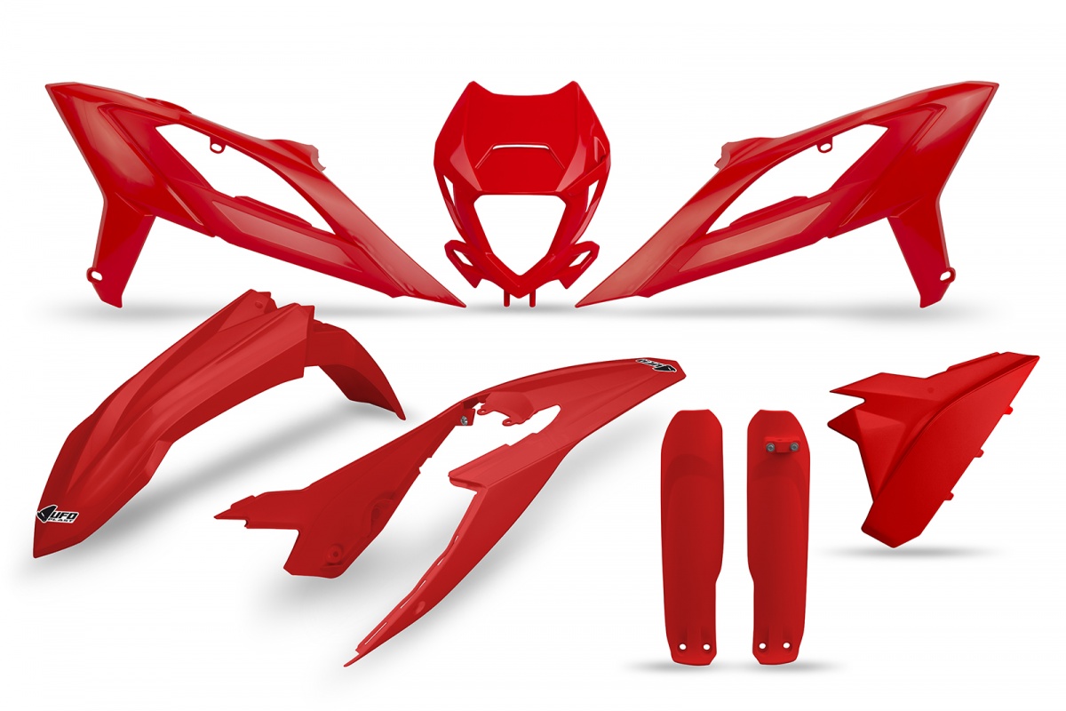 Full Kit Plastiche rosso per Beta RR 250 (2023-24) - RR 300 (2023-24) - RR 350 (2023-24) - RR 400 (2023-24) - RR 450 (2023-24...