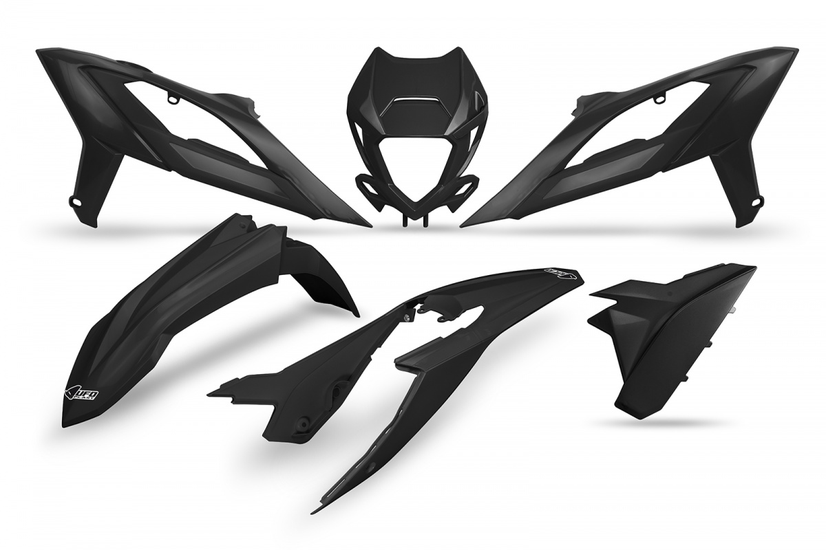 Kit Plastiche nero per Beta RR 250 (2023-24) - RR 300 (2023-24) - RR 350 (2023-24) - RR 400 (2023-24) - RR 450 (2023-24) - PL...