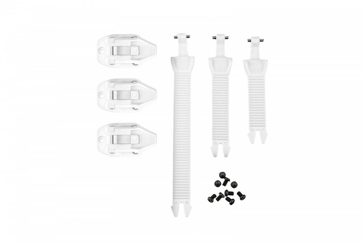 Kit lacci+fibbia per gargor BO13002 bianchi - Ricambi stivali - BO13502-W - Ufo Plast