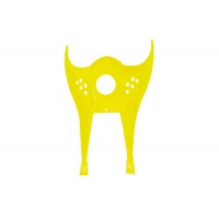 Radiator covers - yellow - Kawasaki - REPLICA PLASTICS - KA04716-102 - UFO Plast