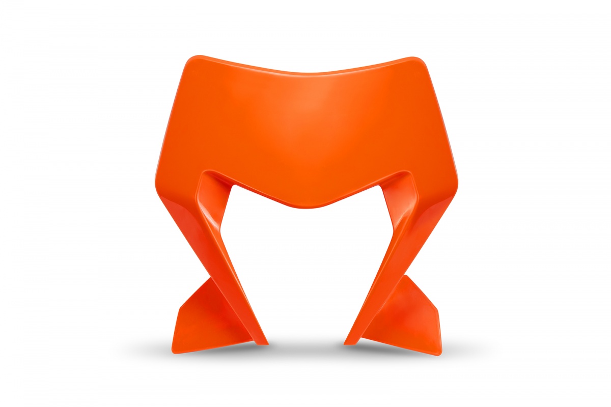 Portafaro arancio fluoro per Ktm EXC 150/XC W150 / XC W150TPI - EXC 250/XC W250 - EXC-F 250/XCF W250 - EXC 300/XC W300 - EXC....