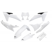 Full Kit Plastiche bianco 20-25 compatibile Ktm EXC 150/XC W150 / XC W150TPI - EXC 250/XC W250 - EXC-F 250/XCF W250 - EXC 30....