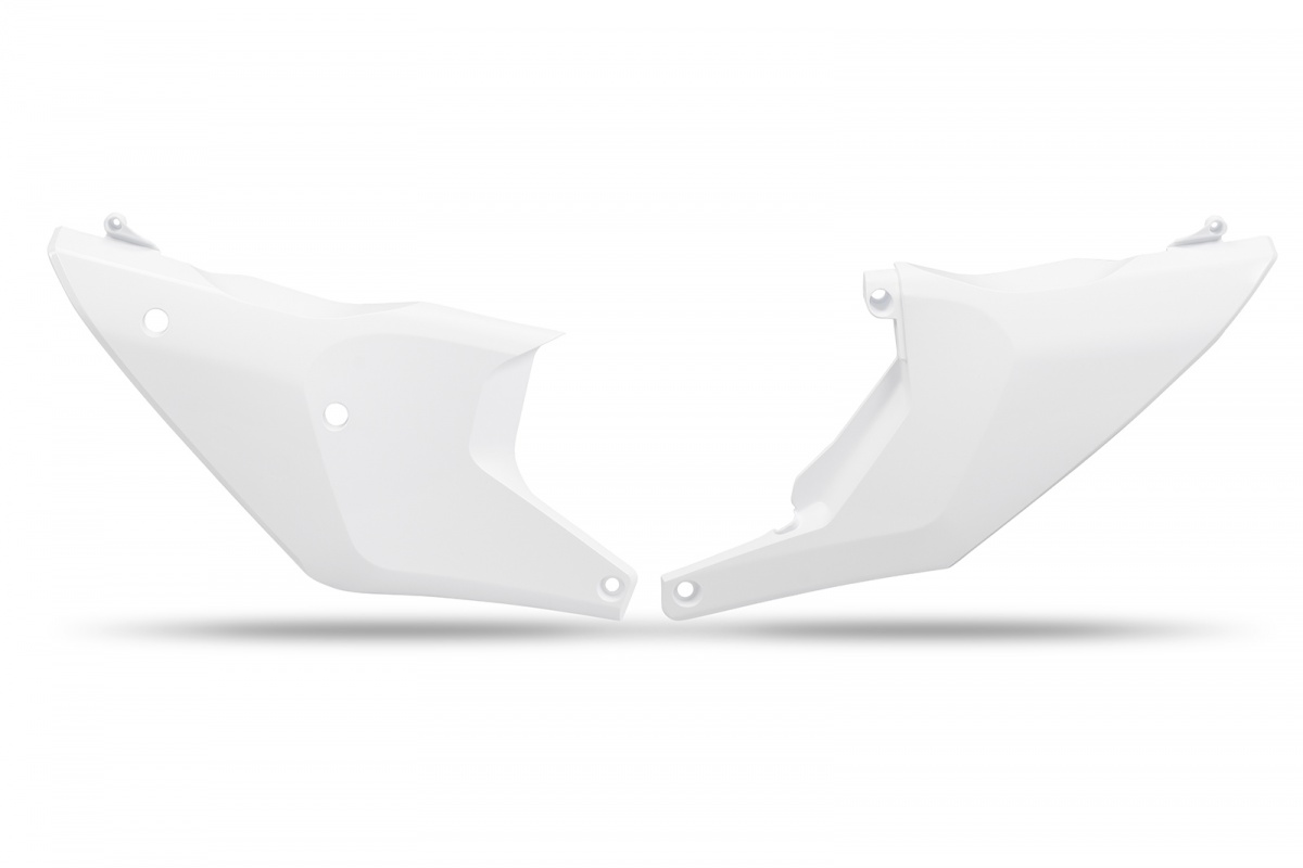 Side Panels white 20-25 for Husqvarna TC 250 - TE 250 - TC 125 - FC 250 - FE 250 - TE 300 - FC 350 - FE 350 - FC 450 - FE 45....