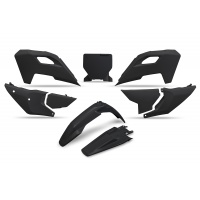 Plastic Kit black for Husqvarna TC 250 - TC 125 - FC 250 - FC 350 - FC 450 - TX 300 - FX 350 - FX 450 - REPLICA PLASTICS - HU...