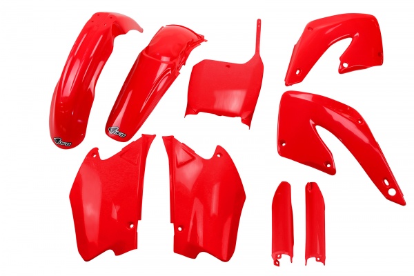 Full kit plastiche Honda - rosso - PLASTICHE REPLICA - HOKIT100F-070 - UFO Plast