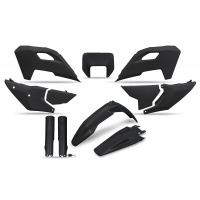 Full Kit Plastiche nero per Husqvarna TE 250 - FE 250 - TE 300 - FE 350 - FE 450 - FE 501 - TE 150 - PLASTICHE REPLICA - HUKI...