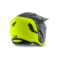 Sheratan cross jet helmet neon yellow and black - Helmets - HE13002-KD - Ufo Plast