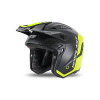 Sheratan cross jet helmet neon yellow and black - Helmets - HE13002-KD - Ufo Plast