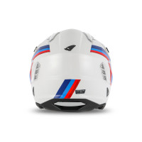 Sheratan cross jet helmet white, red, blue - Helmets - HE13002-WT - Ufo Plast