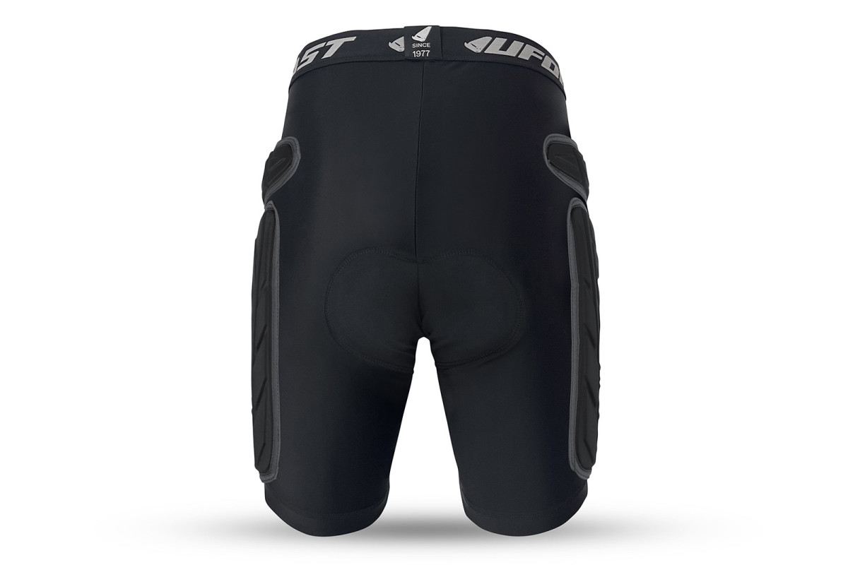 Shorts protettivi da adulto Atom BV6 con supporti laterali e fondello interno