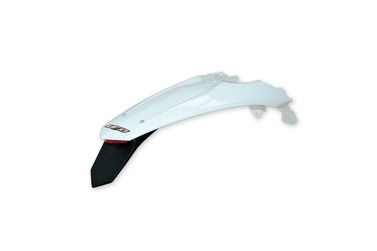 Parafango Posteriore bianco per Ktm EXC 125/XC W125 - EXC 250/XC W2...