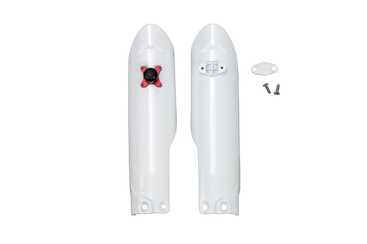 Fork Slider Protector + Quick Starter white for Gas Gas MC 85 (2021...