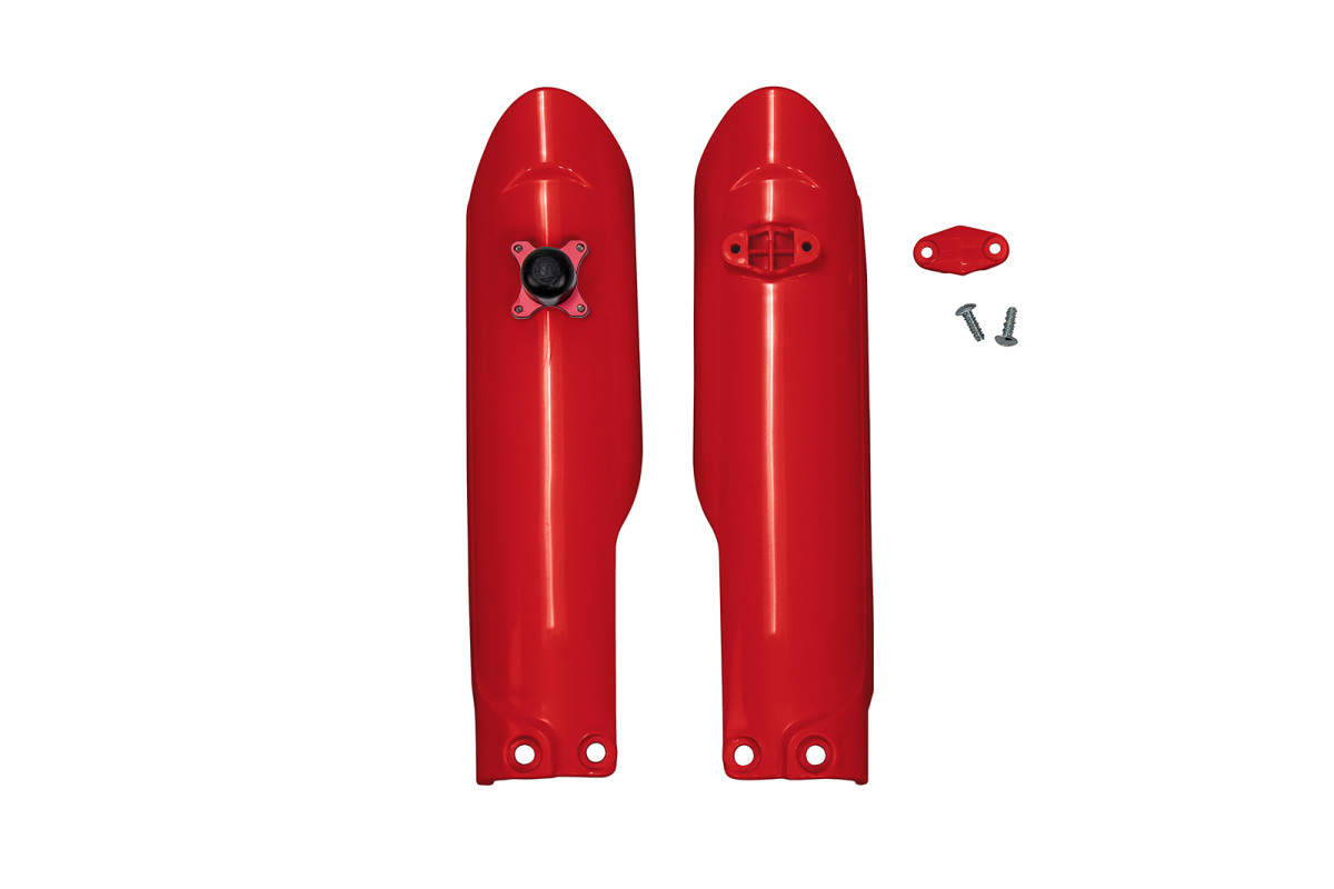 Fork Slider Protector + Quick Starter red for Gas Gas MC 85 (2021-2...