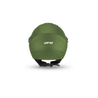 Nixie casco demijet verde in Policarbonato - Caschi - HE13005-A - Ufo Plast