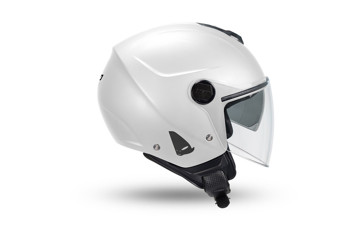 Nixie demijet helmet white in Polycarbonate - Helmets - HE13005-W - Ufo Plast