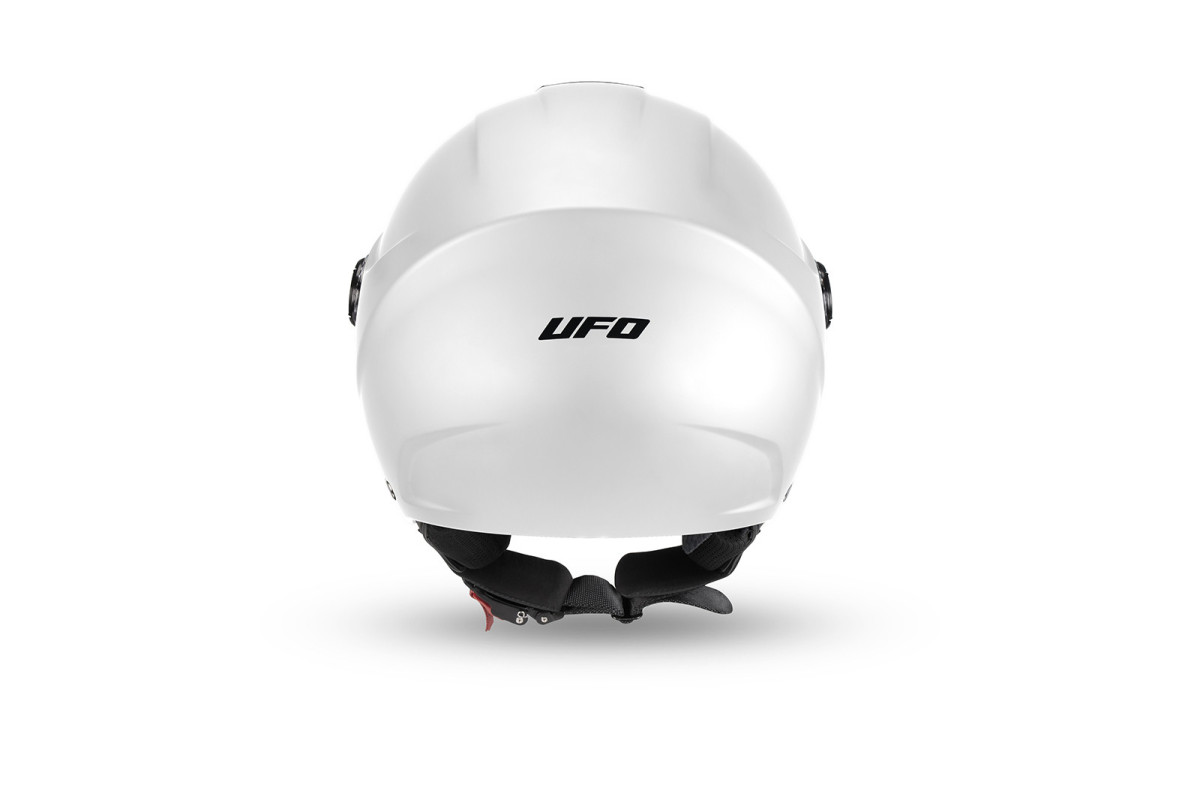 Nixie demijet helmet white in Polycarbonate - Helmets - HE13005-W - Ufo Plast