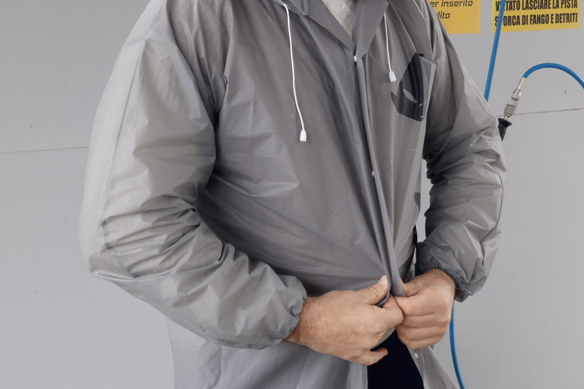 Raincoat grey - Home - JA13003-E - Ufo Plast