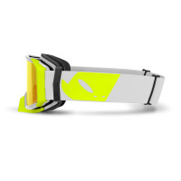 Motocross goggles Wise 2.0 white-neon yellow - Goggles - GO13005-WD - Ufo Plast