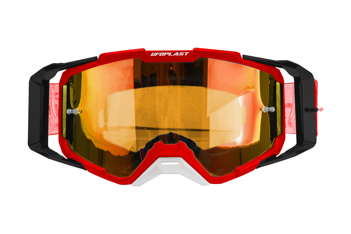 Motocross goggles Core 2.0 red and black - Goggles - GO13004-BK - Ufo Plast