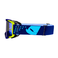 Motocross goggles Core 2.0 blue and neon yellow - Goggles - GO13004-CD - Ufo Plast
