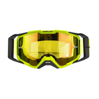 Motocross goggles Core 2.0 neon yellow and black - Goggles - GO13004-DK - Ufo Plast