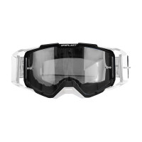Motocross Core goggle black and White - ADULT - GO13003-KW - Ufo Plast