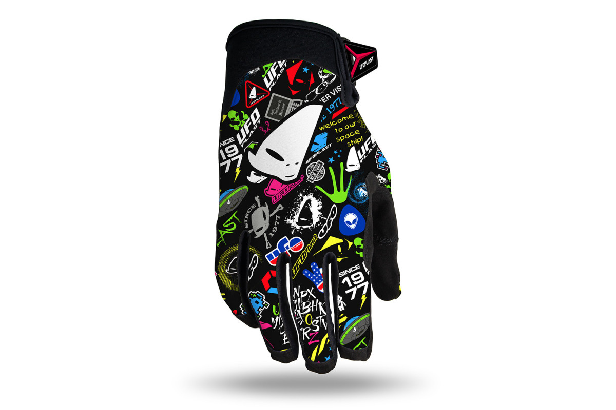 Guanti Motocross Skyline Ufo graphic - Guanti - GL13003-U - Ufo Plast