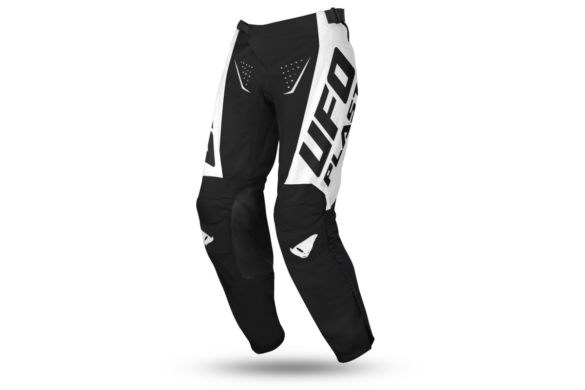 Pantaloni Motocross Oblivion nero e bianco - ABBIGLIAMENTO - PX13005-KW - Ufo Plast