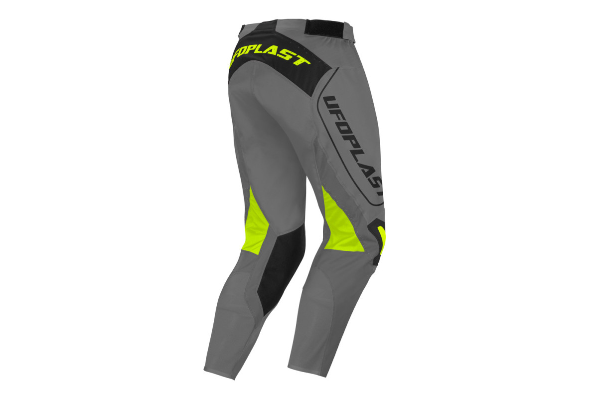 Motocross Ares pants for kids grey and black - CLOTHING - PX13007-EK - Ufo Plast