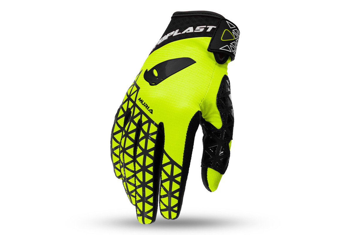 Motocross Muria gloves yellow - CLOTHING - GL13002-D - Ufo Plast
