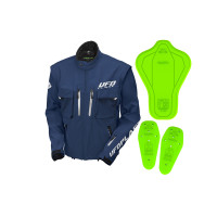 Giacca Enduro Taiga con protezioni incluse blu - Giacche - JA13002-C - Ufo Plast