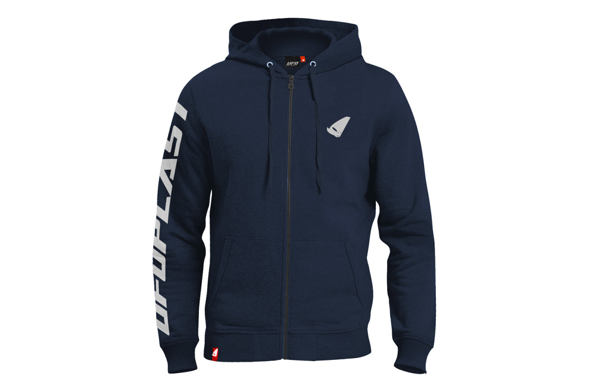 Felpa con cappuccio blu - Felpe - MG04553 - Ufo Plast