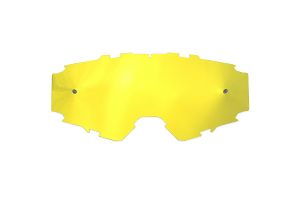 Lenti oro a specchio per occhiali motocross Core - GO13518 - Ufo Plast