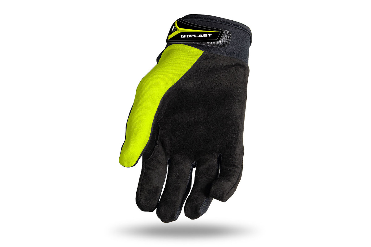 Guanti motocross Skyline da bambino giallo fluo - Guanti - GL13004-D - Ufo Plast