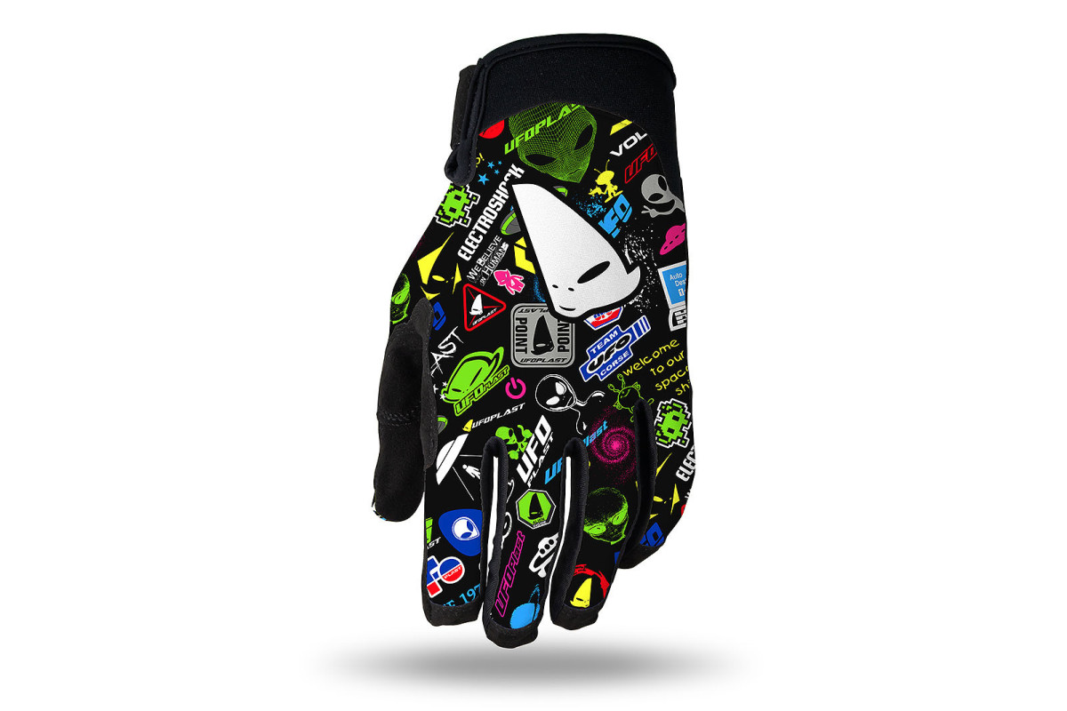 SKYLINE kids motocross enduro gloves Ufo Graphic - Gloves - GL13004-U - Ufo Plast