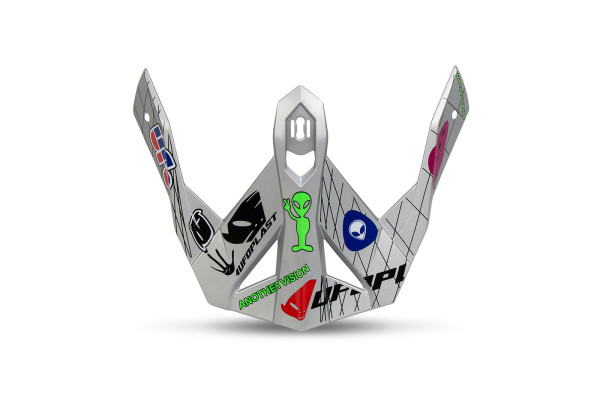 Frontino per HE13002 silver - Ricambi caschi - HR246-S - Ufo Plast