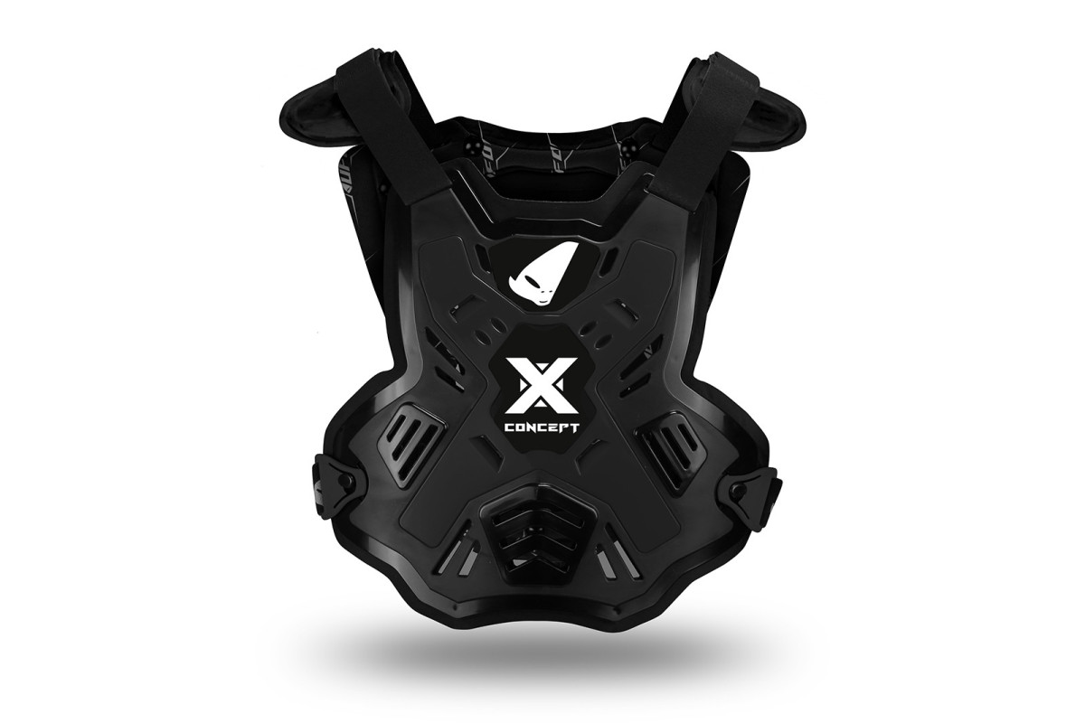 Motocross X-Concept Chest Protector without shoulders black - PROTECTION - BP03001-K - Ufo Plast