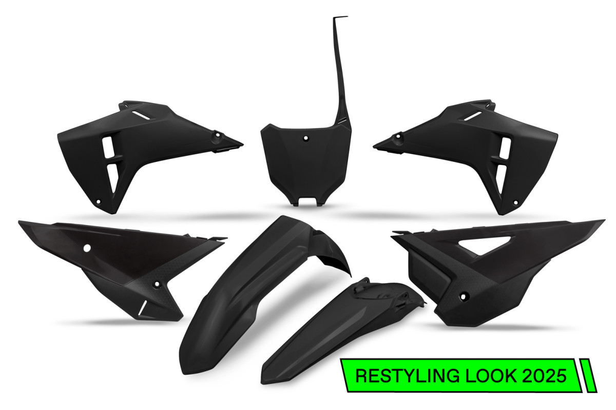 Kit Plastiche nero 2025 Style - Ufo Plast