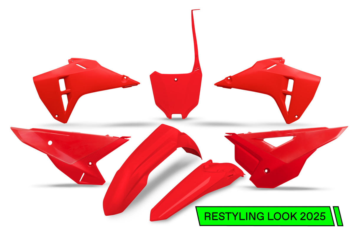 Kit Plastiche rosso 2025 Style - Ufo Plast