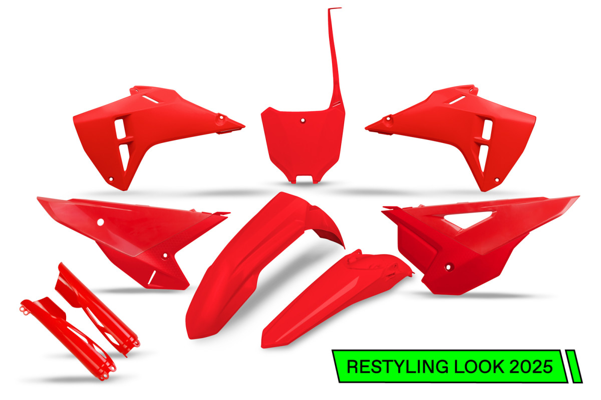 Full Kit Plastiche rosso 2025 Style - Ufo Plast