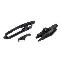 Chain Guide + Swingarm Chain Slider black for Gas Gas / Ktm / Husqv...