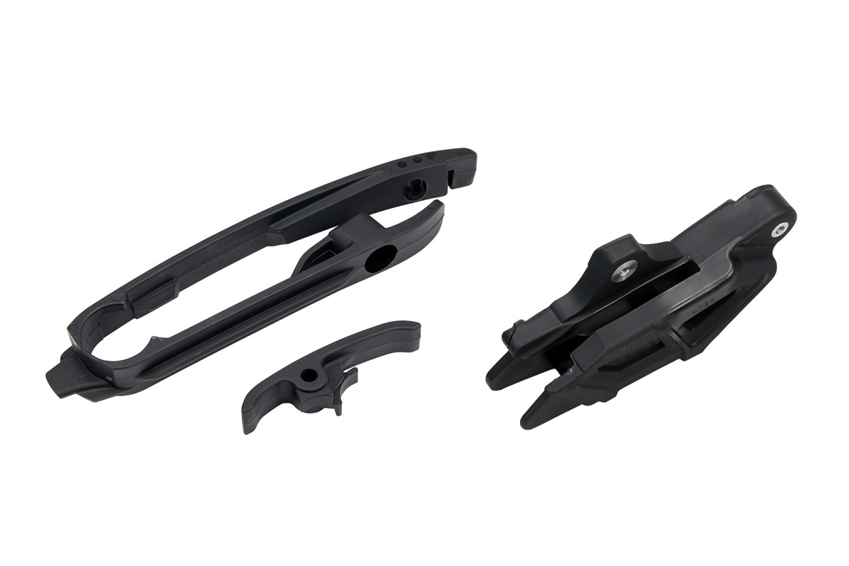 Kit Cruna Catena + Fascia Forcella nero per Gas Gas / Ktm / Husqvar...