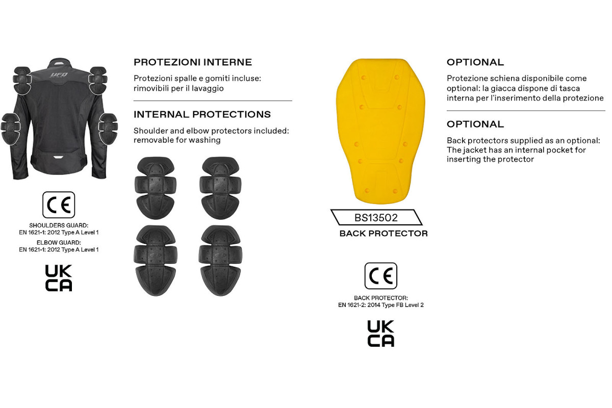 Giacca urban da donna Sirles con protezioni interne - Giacche - JA13007 - Ufo Plast