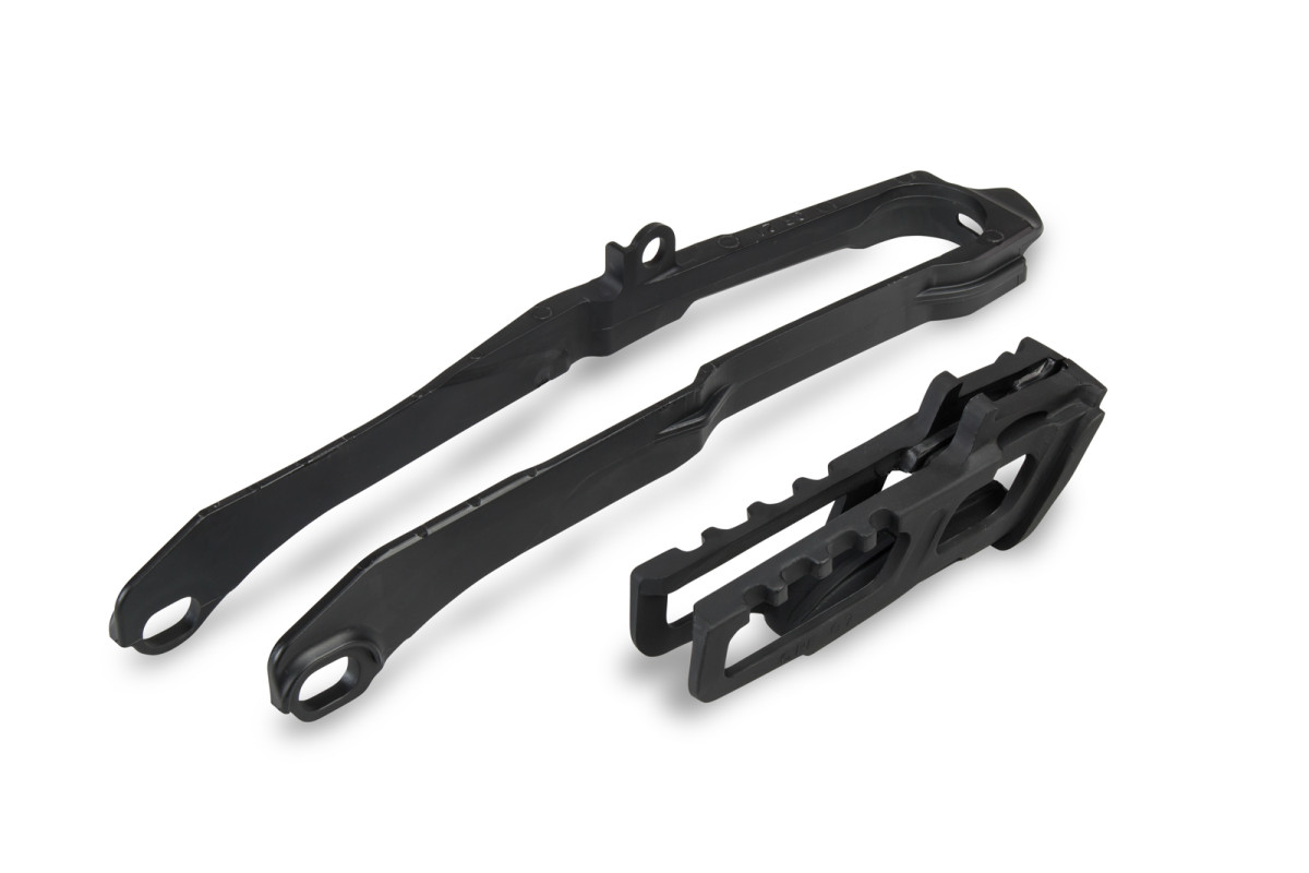 Chain Guide + Swingarm Chain Slider black for Honda CRF 250 R - CRF...