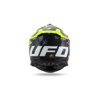 Casco Motocross Intrepid giallo fluo, azzurro, viola - Caschi - HE13401-KC - Ufo Plast Casco Motocross Intrepid giallo fluo, azzurro, viola - Caschi - HE13401-KC - Ufo Plast
