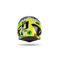 Casco motocross da bambino Korey, giallo e nero - Caschi - HE13600-DU - Ufo Plast